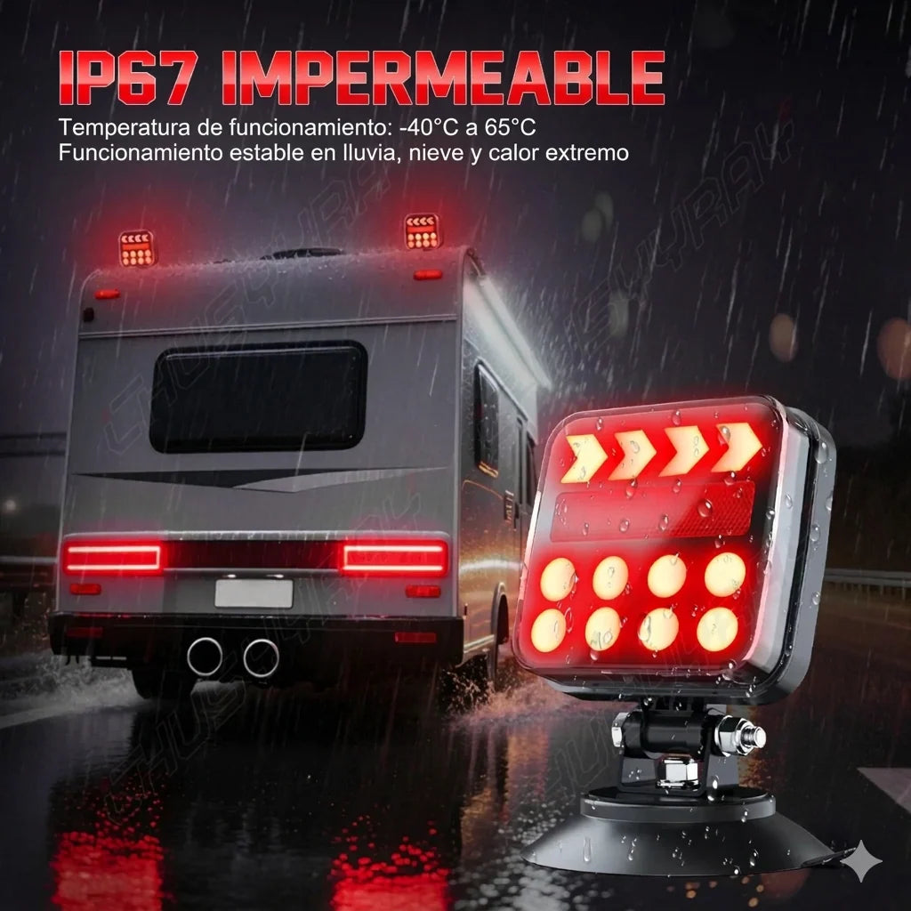 Luces de remolque inalámbricas