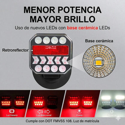 Luces de remolque inalámbricas